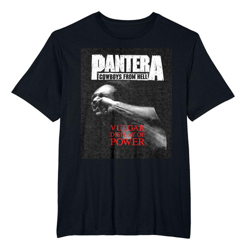 Playera Banda Pantera Vulgar, Camiseta Metal Pesado