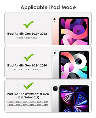 Dttocase - Funda Para iPad Air De 4ª / 5ª Generación De 10.9