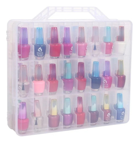 Organizador Plástico, Porta Esmaltes Manicurista 