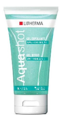 Gel Exfoliante Lidherma Para Limpieza Facial Diaria Aquashot