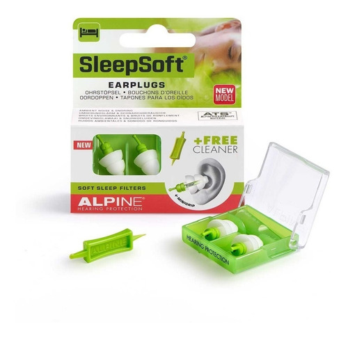Protetor Auricular Alpine Sleepsoft Dormir Barulho Ronco