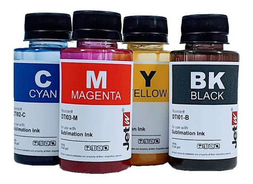 Tinta Sublimatica P/epson Dti L5190 Kit 4 X 250ml Perfil Icc