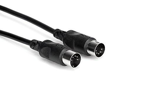 Hosa Mid-320bk 5-pin Din De 5 Pines Din Midi Cable De 20 Pie