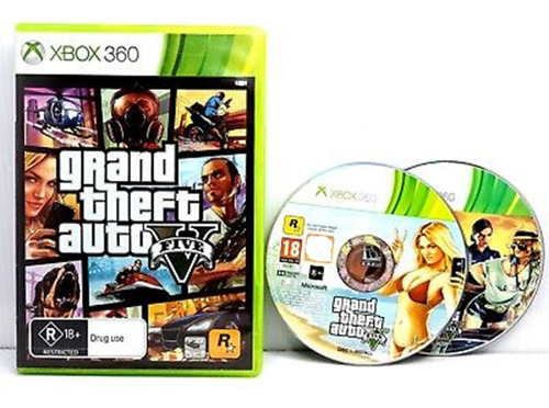 Gta 5 Juego Xbox 360 Original Fisico Ntsc Completo