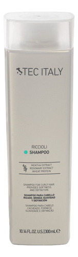 Shampoo Tec Italy Riccioli Hidratación Cabello Rizado 300 Ml