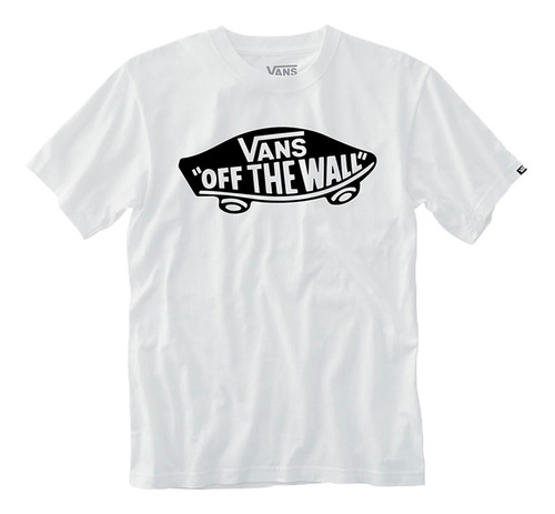 Vans Remera Lifestyle Hombre Otw Blanco - Negro Ras