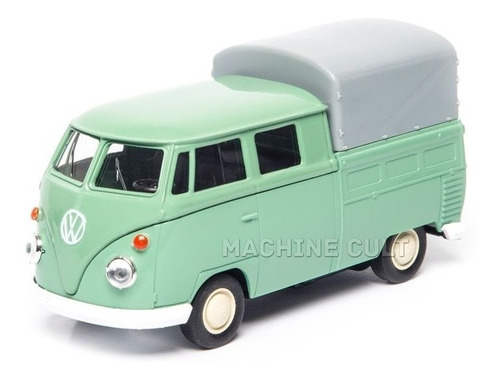 Perua Kombi Pickup Cabine Dupla Verde - 1:43