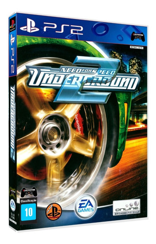 Need For Speed Underground 2 P/ Ps2 Slim Bloqueado Leia Des.