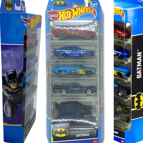 Kit com 5 carrinhos Hot Wheels Mattel Originais do Batman ou Velozes e  Furiosos