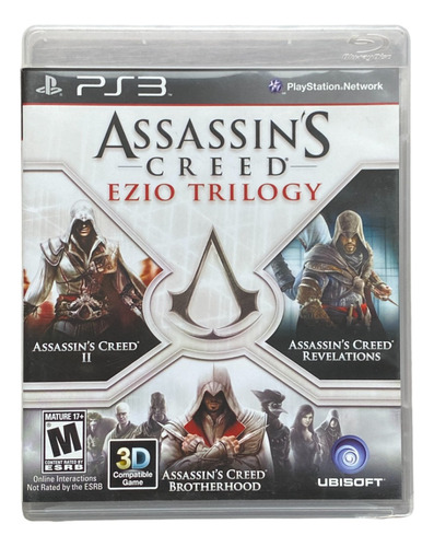 Assassin's Creed: Ezio Trilogy  -  Ps3  -  Disco Físico