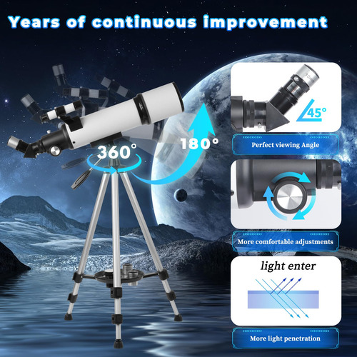 Telescopio Az 3150 Pulgadas Magical Aventuras Refractor Color