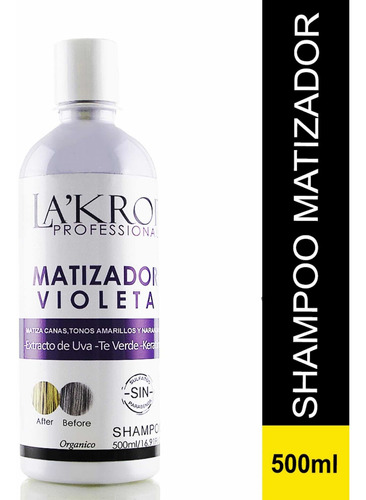 Shampoo Matizador Violeta 500ml