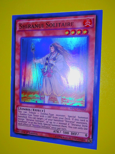 Yugioh! Shiranui Solitaire Ultra Rare Mp17-en082 1st Edition