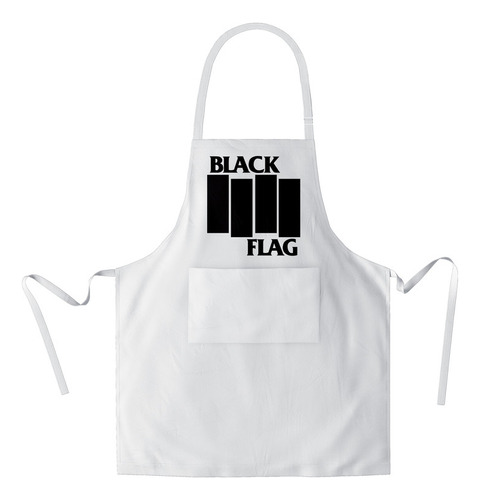 Mandil Black Flag (d1417 Boleto.store)