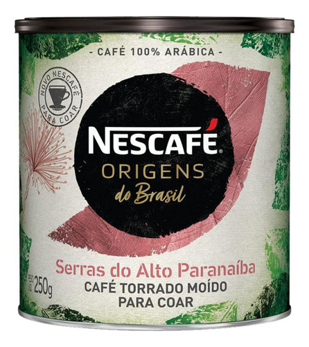 Café Especial Arábica Em Pó, 1 Lata, Nescafé Origens, 250g