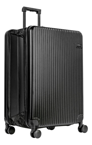 Mala de Viagem Sestini Média Compact com Rodas 360º Preto