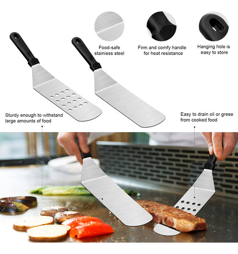 Juego De Accesorios Plancha Blackstone Y Camp Chef, 32 ...