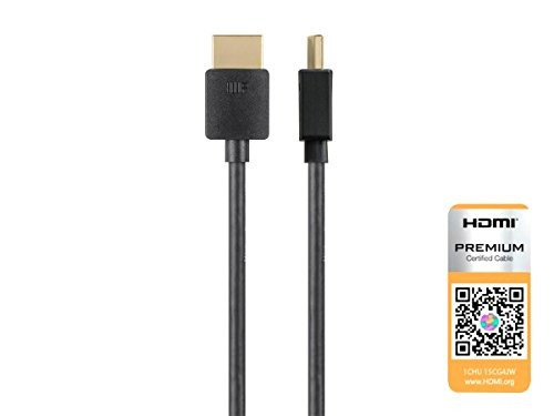 Cable Hdmi Premium De Alta Velocidad Monoprice Ultra Slim Ce
