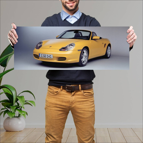 Cuadro 30x80cm Auto 2003 Porsche Boxster Auto 384