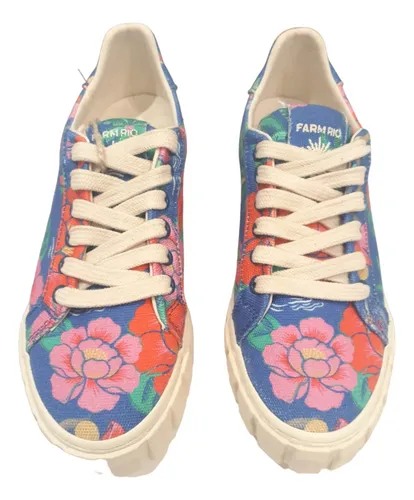 Tenis de best sale flor