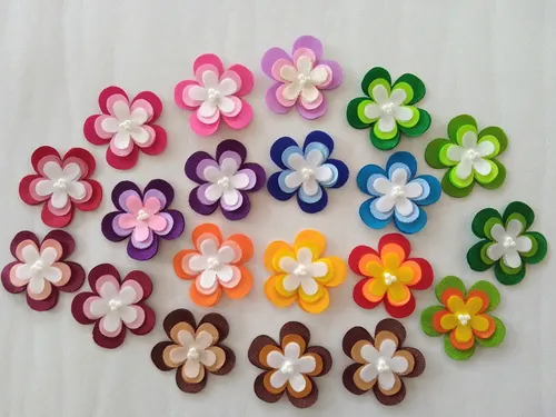 flores de tela