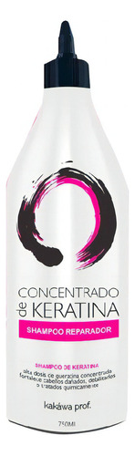  Shampoo Reparador Concentrado De Keratina Kakawa Prof 750ml