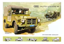 Comprar Dkw - Auto Union M - Autos De Alemania - Lámina 45 X 30 Cm.