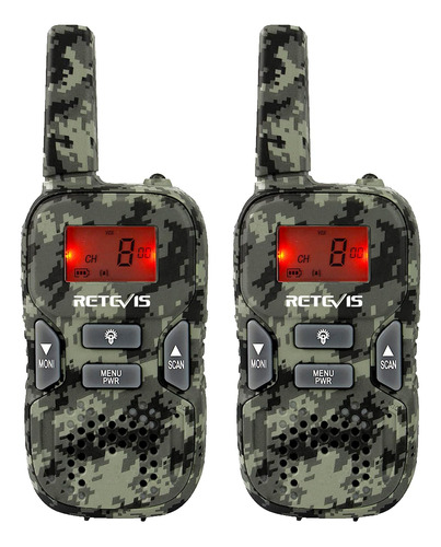 Retevis Rt33 Walkie Talkies Para Niños, Regalos De Juguete D