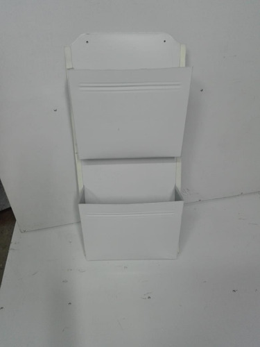 Imagen 3 de 7 de Revistero Fichero Zinc Doble Color Decoracion