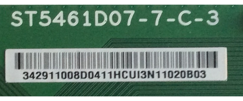 T-con Toshiba 342911008d St5461d07-7 342911008d0411 55lf711u (Usado)