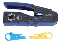 Comprar Crimpadora Rj45 Pass Through Ethernet Crimper Cat6 Through