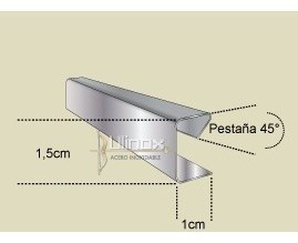 Imagen 1 de 6 de Listel, Lápiz Metálico, Guarda De Acero Inoxidable Promoción