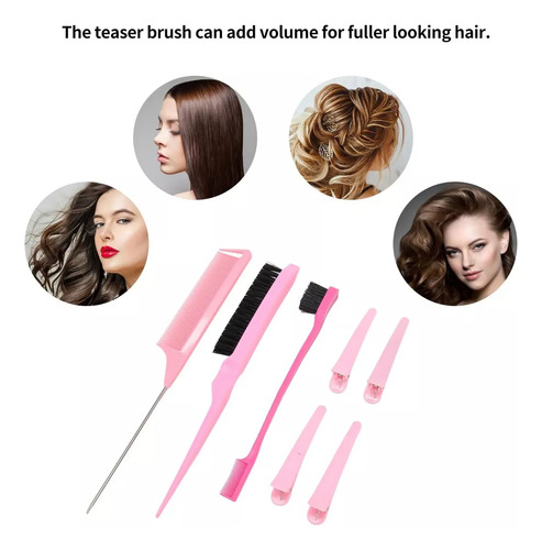 Juego De 14 Cepillos Para Cabello Rizado, Juego De Peines Para Peinar El Cabello
