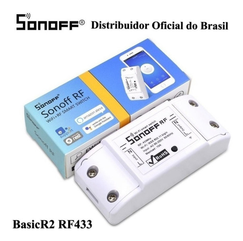 Sonoff Rf R2 433mhz Interruptor Wifi - Automação Residencial