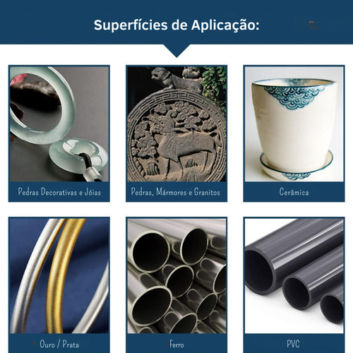 20x Brocas Pontas Diamantadas Abrasivas Para Mármore Granito