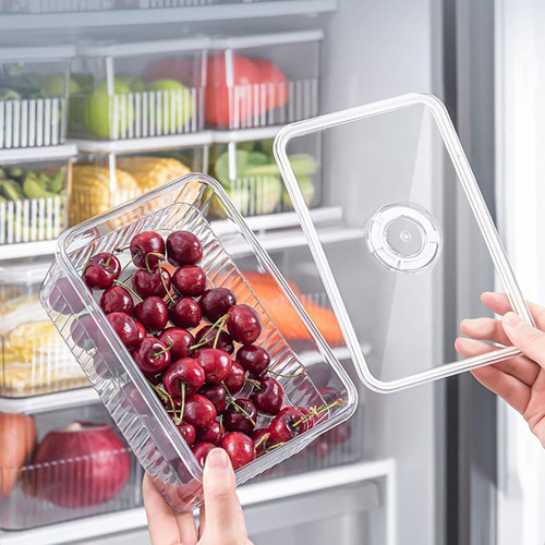 Contenedor De Queso Para Refrigerador Con Esfera De Fecha, C