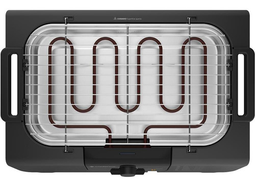 Churrasqueira Elétrica Cadence Grill Menu 1800w Grl810 Preto