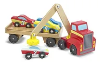 Comprar Melissa & Doug Juego De Juguete De Madera Con Cargador Magné
