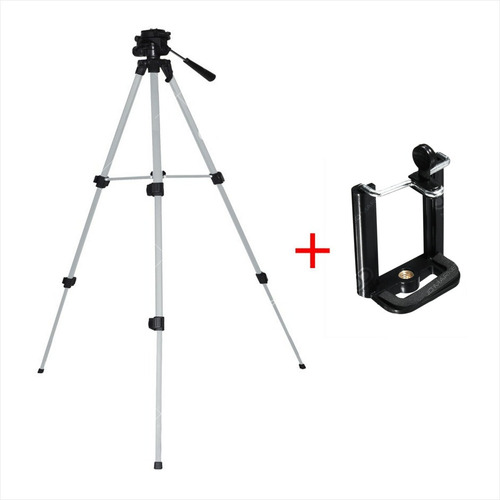 Imagen 1 de 8 de Trípode Profesional Para Cámara + Estuche, Star Tec 1.30 Mts