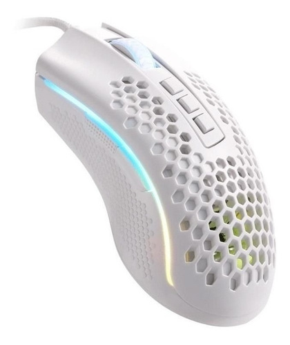 Imagen 3 de 10 de Mouse gamer de juego Redragon Storm Elite M988 lunar white