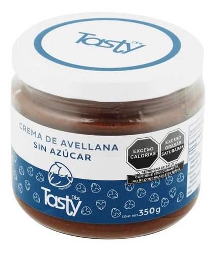 Crema De Avellanas Con Cocoa Tasty Diabetics Sin Azúcar 350g