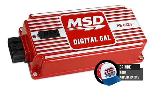 Modulo Ignição Eletronica Msd 6al 6425 Pra Motor 6 Cilindros