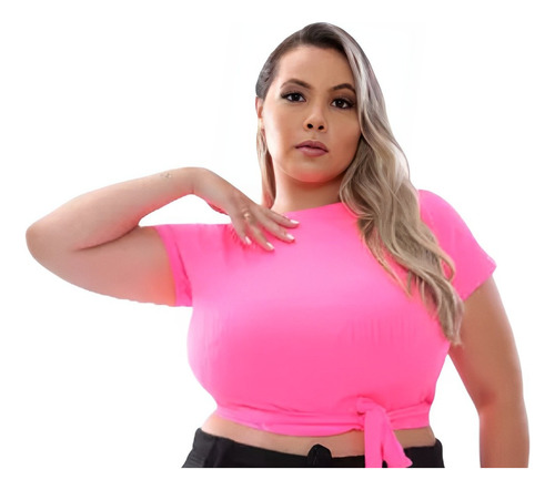 Cropped Plus Size Varias Formas De Usar Promoção