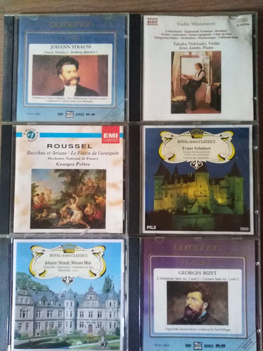 Lote De 33 Cds Originales Musica Clasica / Orquestal + 3 Dvd