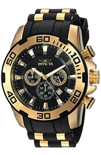 Reloj De Cuarzo Para Hombre Invicta Pro Diver De Acero Inoxi