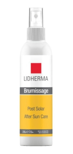 Locion Post Solar Lidherma Brumissage Con Acido Hialuronico