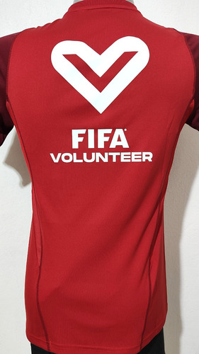 Camiseta Voluntario Fifa Mundial 2022 adidas Aeroready