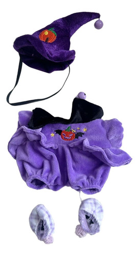 3 Piezas De Ropa De Halloween Para Muñecas Con Sombrero Y