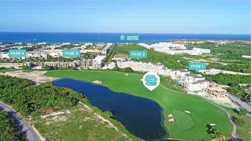 Apartamento En Venta En Punta Cana, Frente Al Campo De Golf