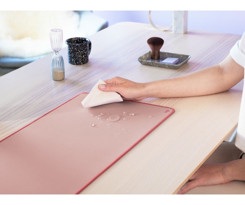 Imagen 7 de 7 de Mousepad Logitech Studio Series Rosado 300 X 700 Mm Full